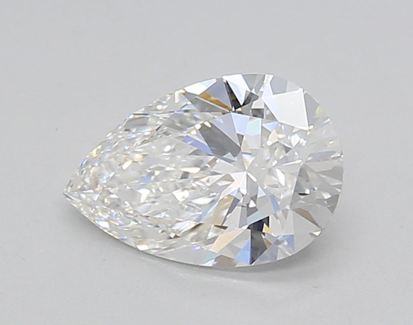 1.03 Carat Pear Shaped, Ideal Cut, E Color, VVS1 Clarity, IGI Certified Lab Grown Diamond
