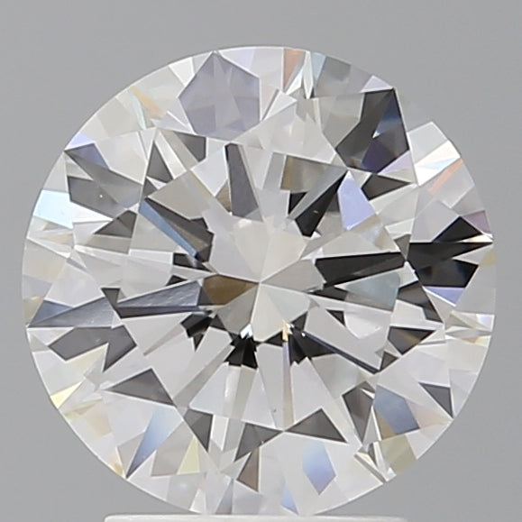 2.96 Carat Round Shaped, Excellent Cut, F Color, VVS2 Clarity, IGI Certified Lab Grown Diamond