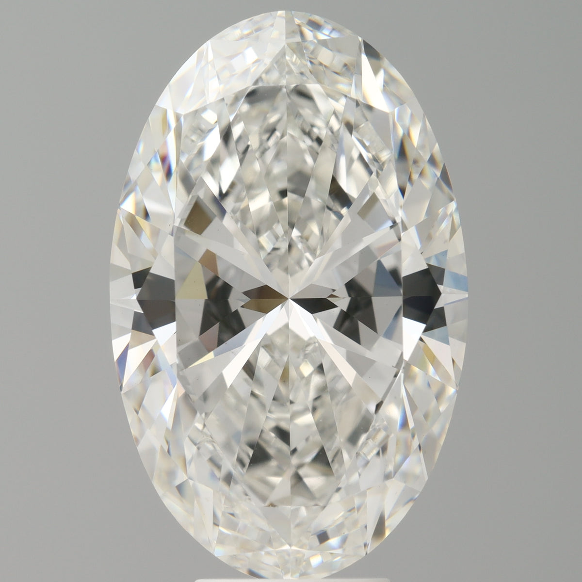 8.02 Carat Oval Shaped, Excellent Cut, F Color, VVS2 Clarity, IGI Certified Lab Grown Diamond