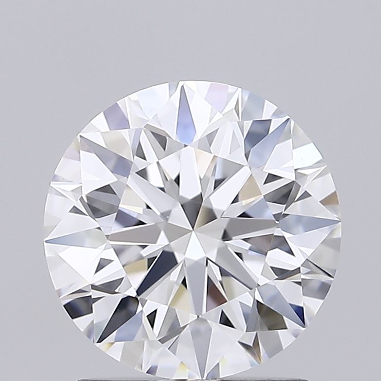 1.58 Carat Round Shaped, Ideal Cut, D Color, VVS1 Clarity, IGI Certified Lab Grown Diamond