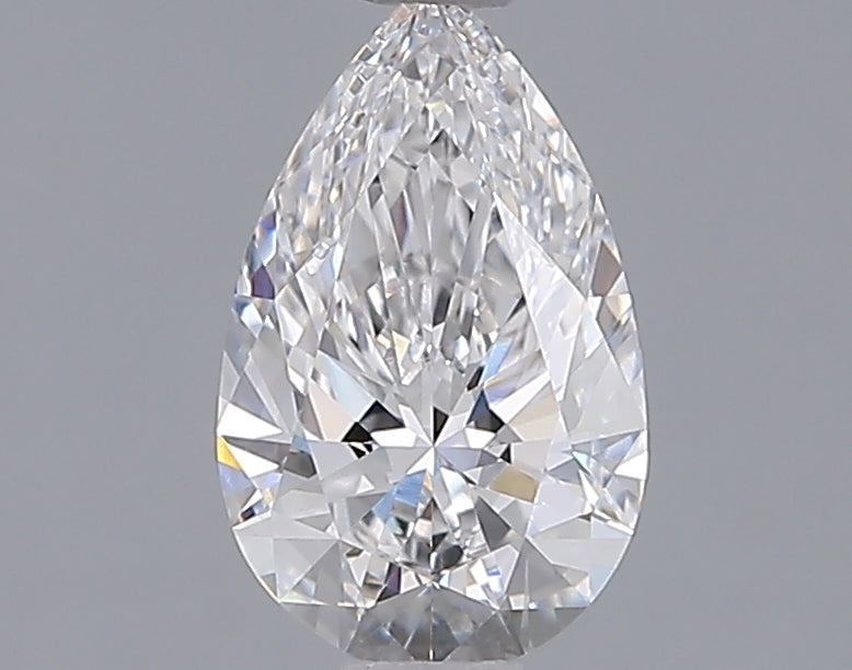 1.05 Carat Pear Shaped, Ideal Cut, D Color, VVS1 Clarity, IGI Certified Lab Grown Diamond