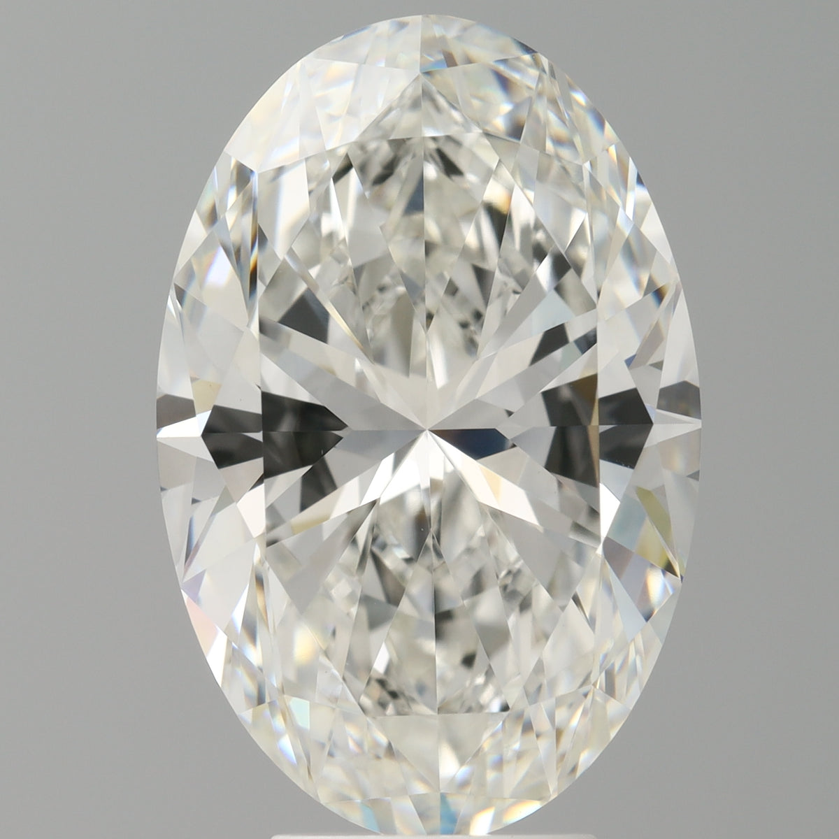 6.01 Carat Oval Shaped, Ideal Cut, F Color, VVS2 Clarity, IGI Certified Lab Grown Diamond