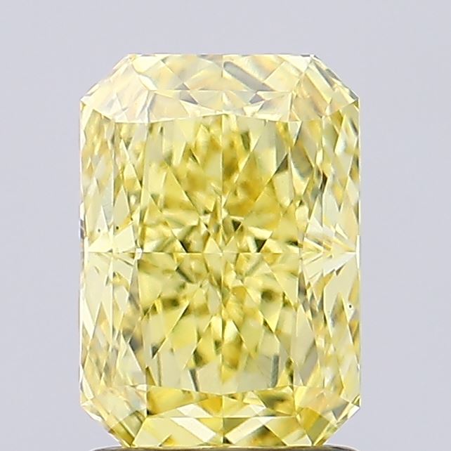 1.83 Carat Radiant Shaped, Ideal Cut, VS1 Clarity, IGI Certified Lab Grown Diamond