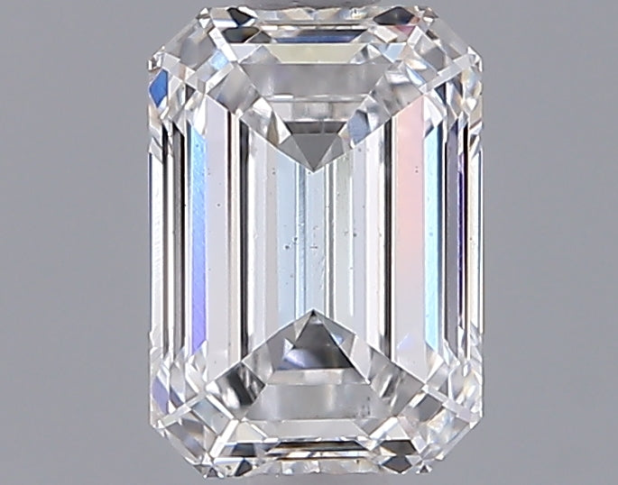1.40 Carat Emerald Shaped, Ideal Cut, D Color, VS1 Clarity, IGI Certified Lab Grown Diamond