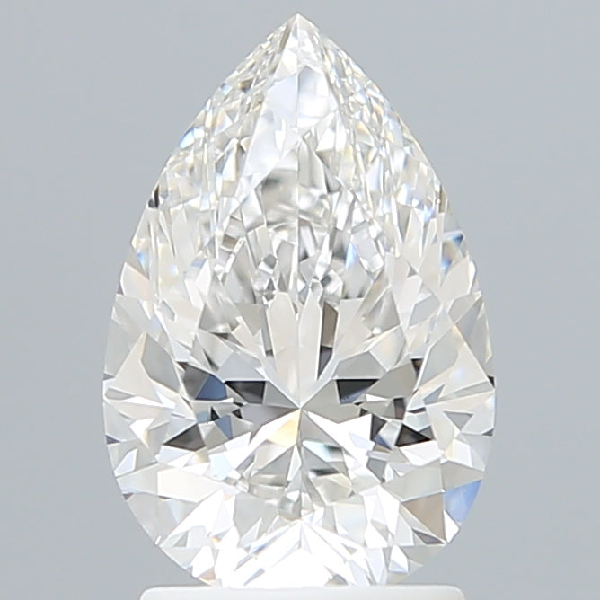 2.14 Carat Pear Shaped, Excellent Cut, E Color, VS1 Clarity, IGI Certified Lab Grown Diamond