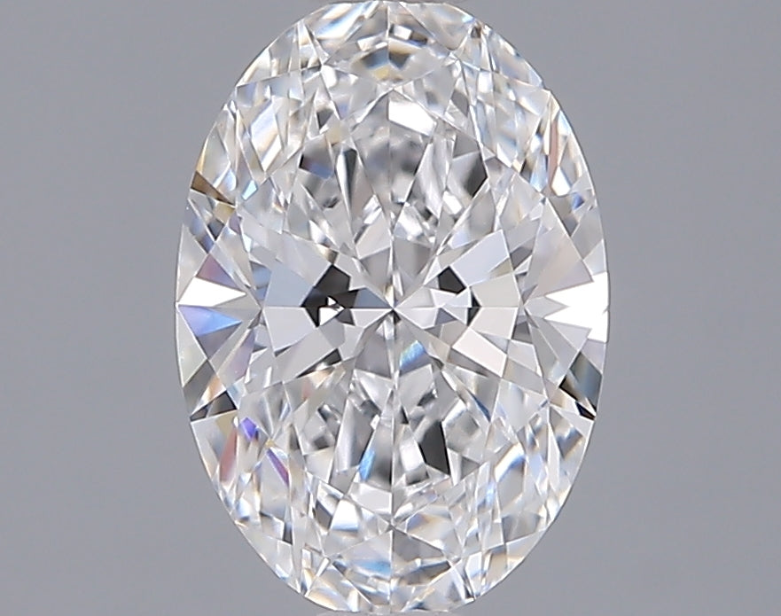 1.57 Carat Oval Shaped, Ideal Cut, D Color, VVS1 Clarity, IGI Certified Lab Grown Diamond