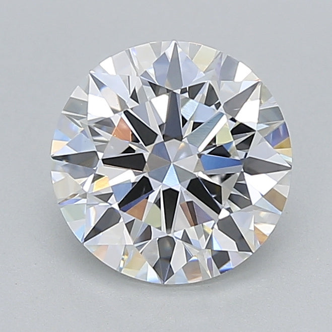 1.51 Carat Round Shaped, Ideal Cut, D Color, VS2 Clarity, IGI Certified Lab Grown Diamond