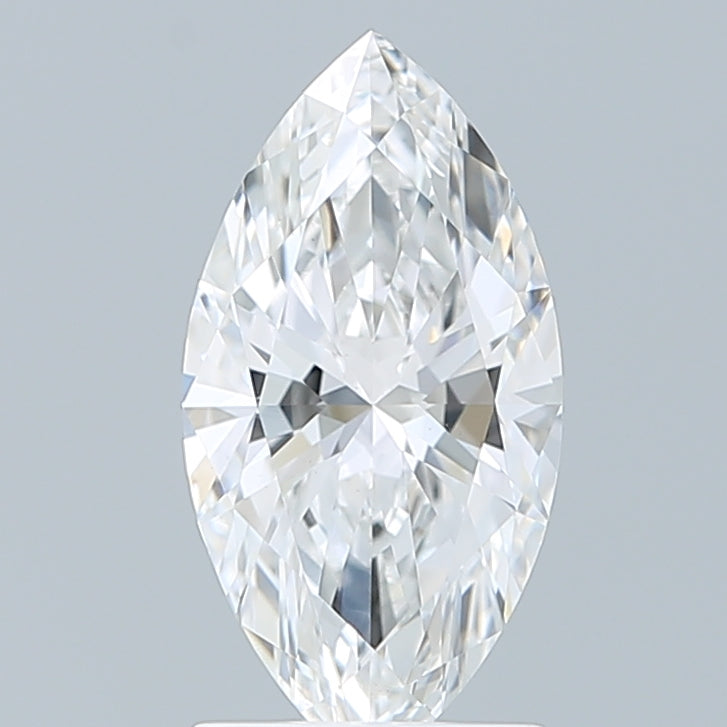 1.60 Carat Marquise Shaped, Ideal Cut, D Color, VVS2 Clarity, IGI Certified Lab Grown Diamond