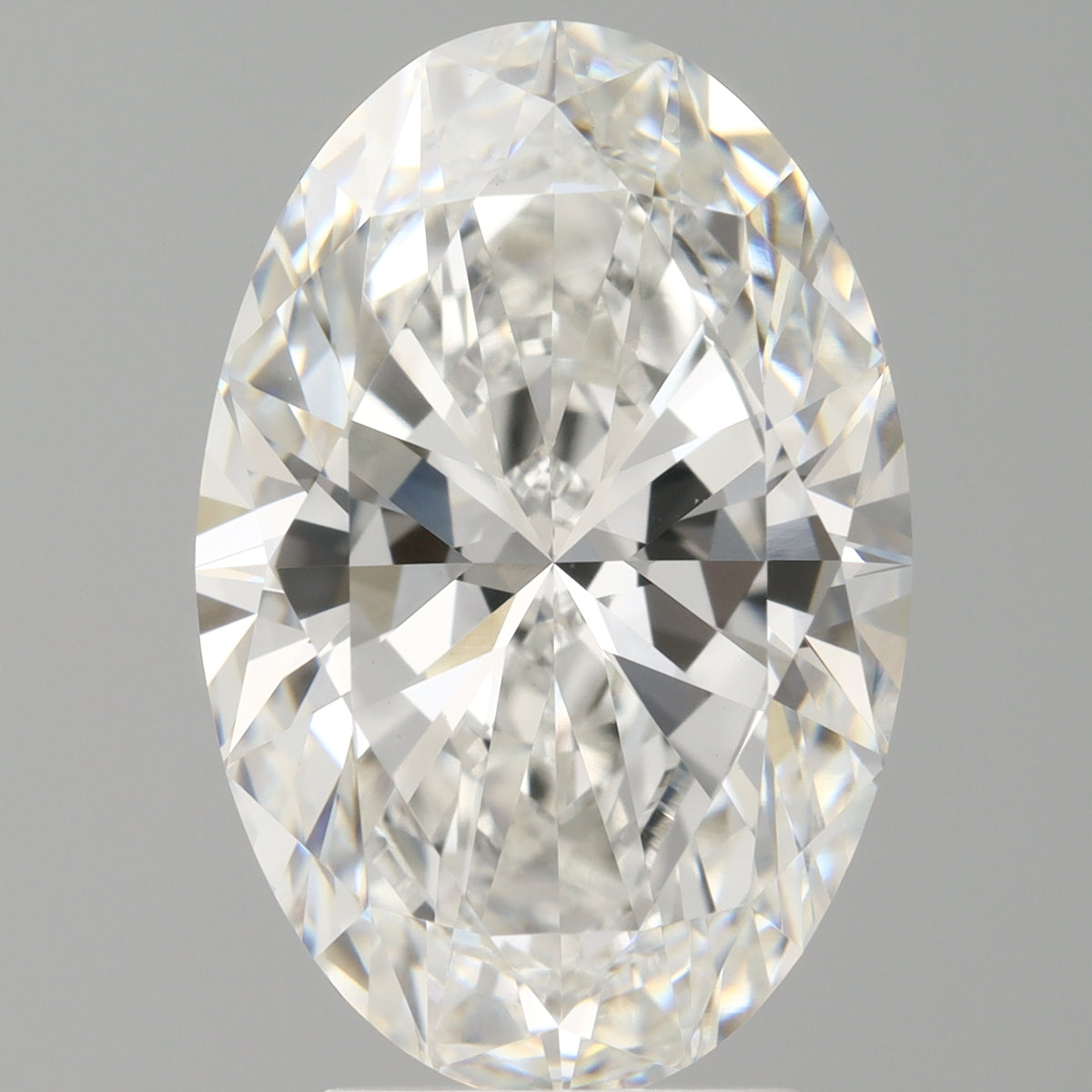 4.08 Carat Oval Shaped, Ideal Cut, E Color, VVS2 Clarity, IGI Certified Lab Grown Diamond