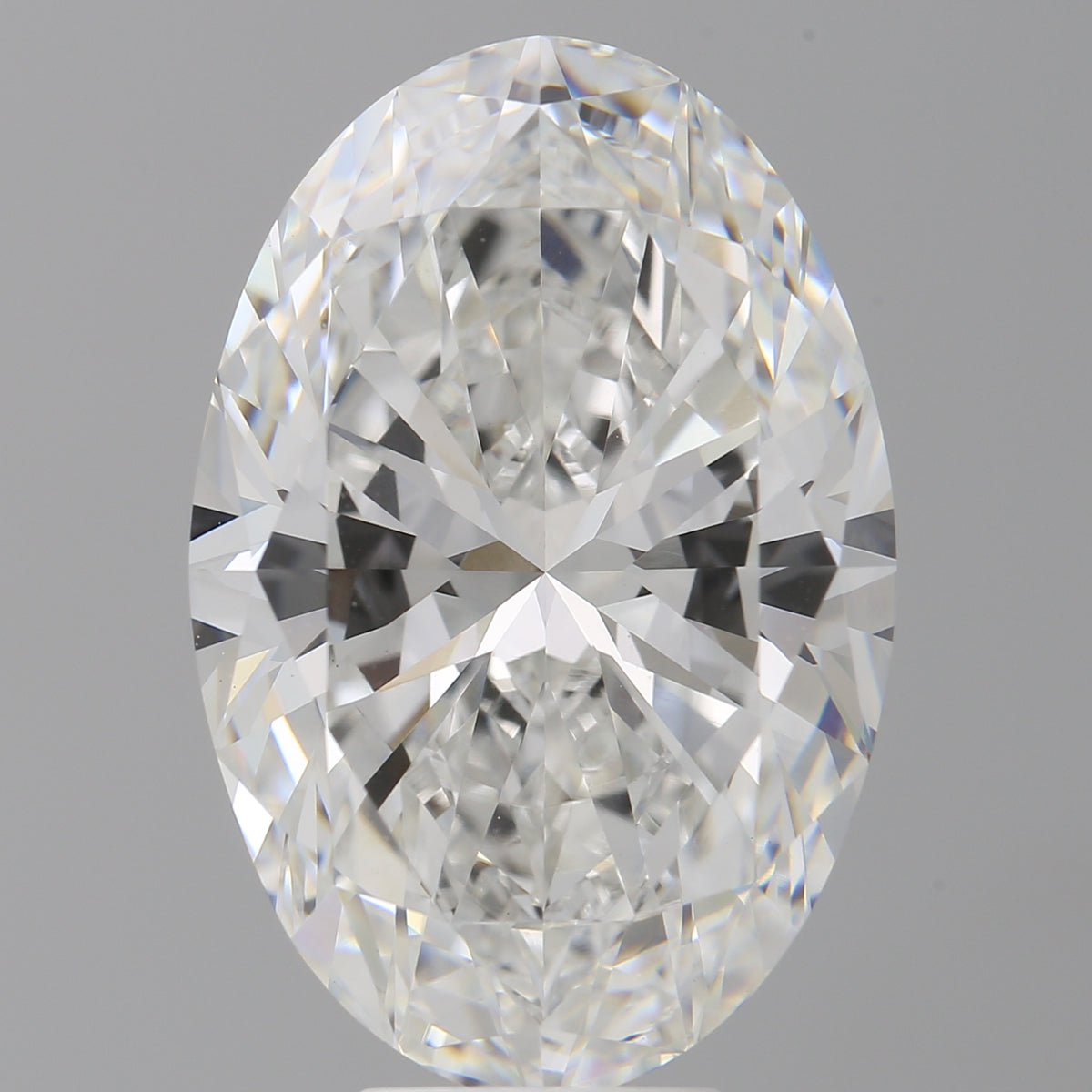 9.09 Carat Oval Shaped, Ideal Cut, E Color, VVS2 Clarity, IGI Certified Lab Grown Diamond
