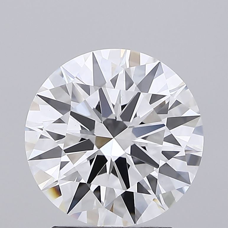 2.34 Carat Round Shaped, Ideal Cut, F Color, VS1 Clarity, IGI Certified Lab Grown Diamond