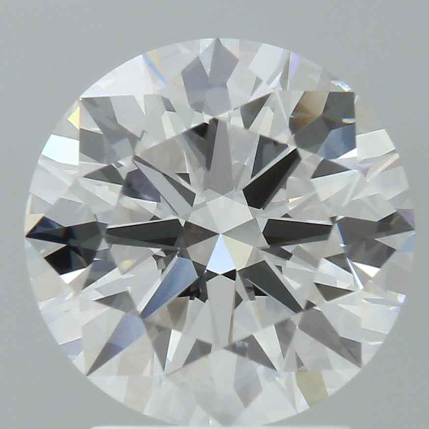 2.60 Carat Round Shaped, Ideal Cut, E Color, VVS2 Clarity, IGI Certified Lab Grown Diamond