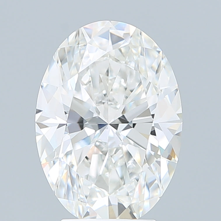 4.24 Carat Oval Shaped, Excellent Cut, F Color, VVS2 Clarity, IGI Certified Lab Grown Diamond