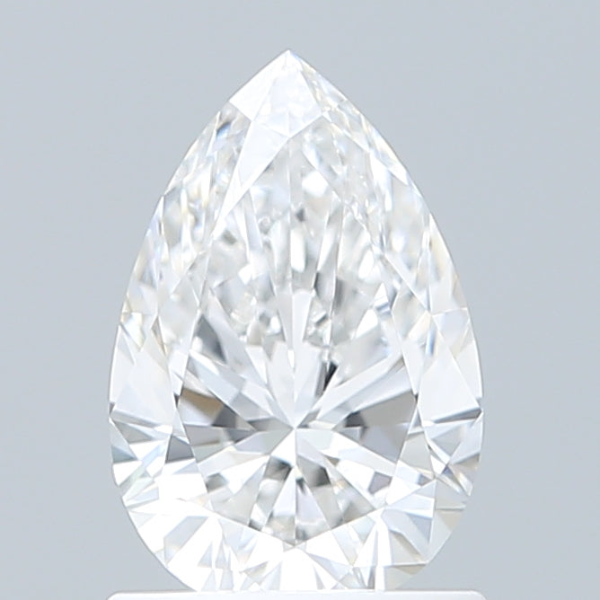 1.08 Carat Pear Shaped, Excellent Cut, D Color, VVS1 Clarity, IGI Certified Lab Grown Diamond