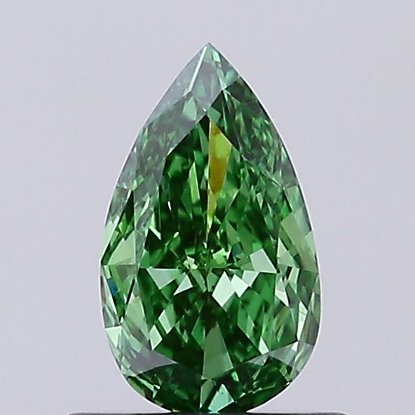 0.57 Carat Pear Shaped, Ideal Cut, VVS2 Clarity, IGI Certified Lab Grown Diamond