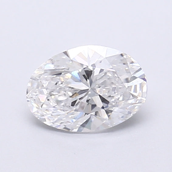 0.61 Carat Oval Shaped, Very Good Cut, D Color, VS2 Clarity, IGI Certified Lab Grown Diamond