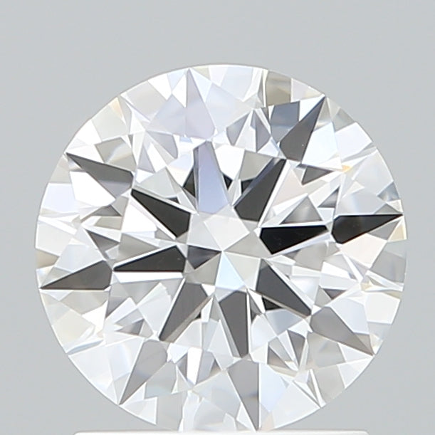 1.53 Carat Round Shaped, Ideal Cut, D Color, VVS2 Clarity, IGI Certified Lab Grown Diamond