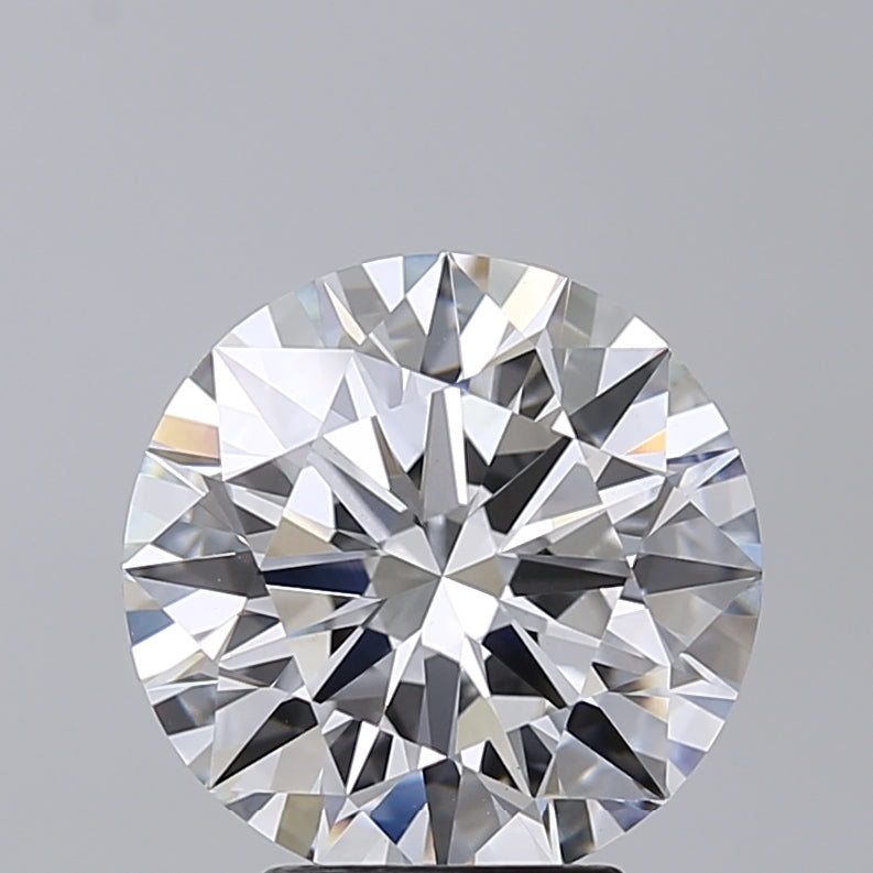 4.02 Carat Round Shaped, Ideal Cut, F Color, VVS2 Clarity, IGI Certified Lab Grown Diamond