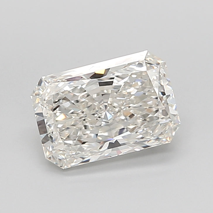 3.03 Carat Radiant Shaped, Ideal Cut, G Color, VVS2 Clarity, IGI Certified Lab Grown Diamond
