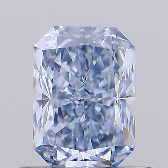 0.60 Carat Radiant Shaped, Ideal Cut, VVS1 Clarity, IGI Certified Lab Grown Diamond