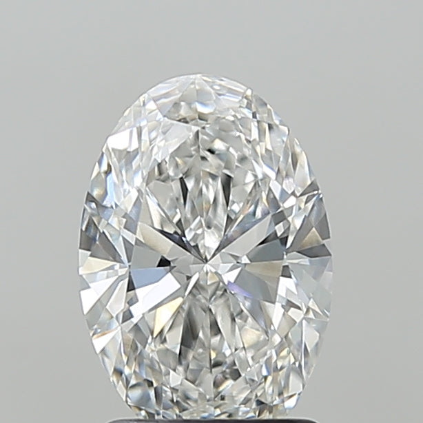 1.51 Carat Oval Shaped, Ideal Cut, E Color, VVS2 Clarity, IGI Certified Lab Grown Diamond