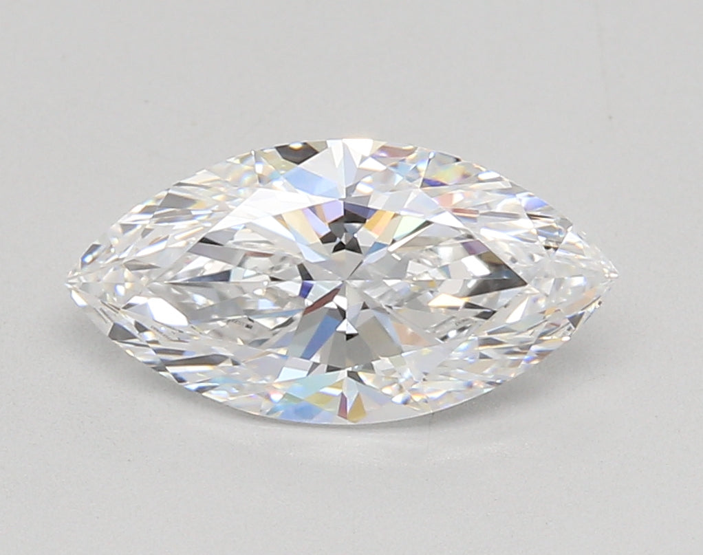 2.05 Carat Marquise Shaped, Ideal Cut, D Color, VVS1 Clarity, IGI Certified Lab Grown Diamond
