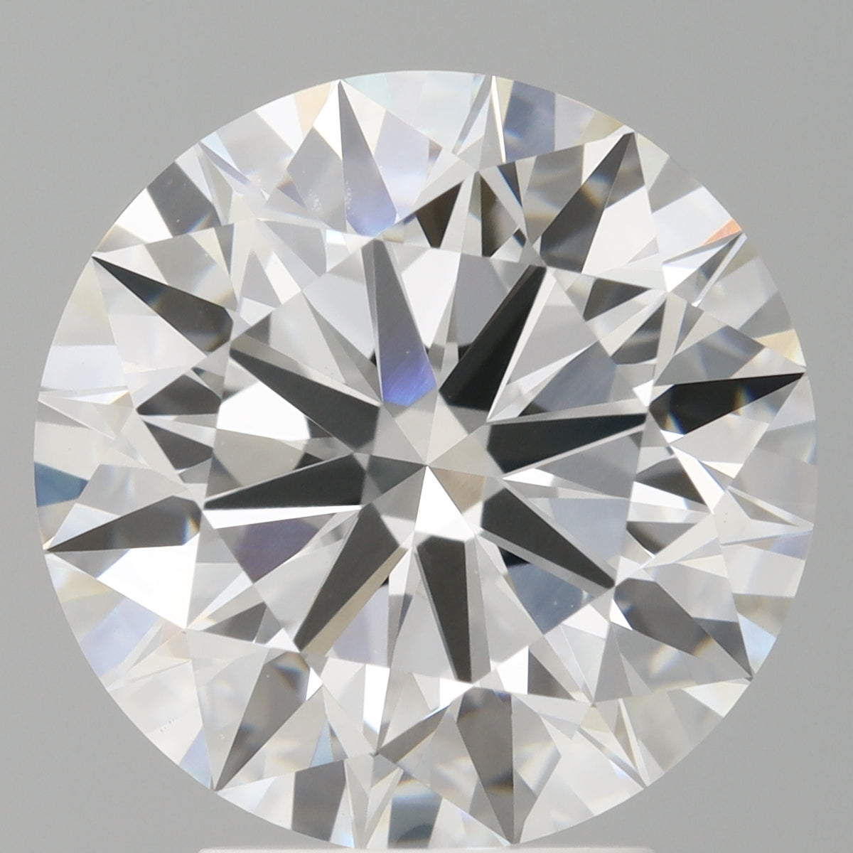 4.05 Carat Round Shaped, Ideal Cut, E Color, VVS2 Clarity, IGI Certified Lab Grown Diamond