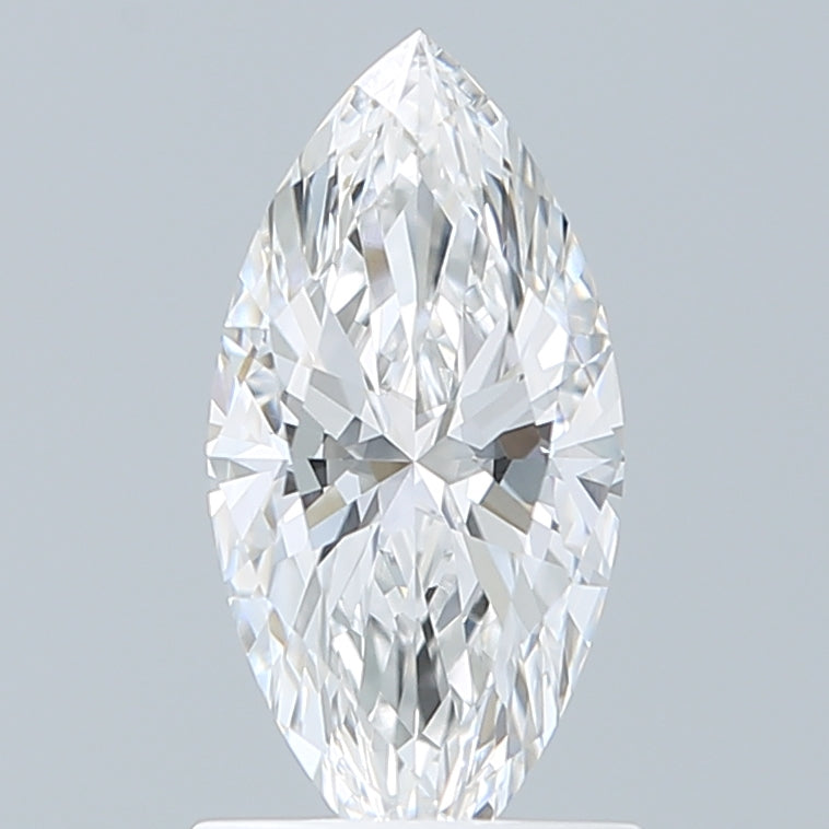 1.10 Carat Marquise Shaped, Ideal Cut, D Color, VVS2 Clarity, IGI Certified Lab Grown Diamond