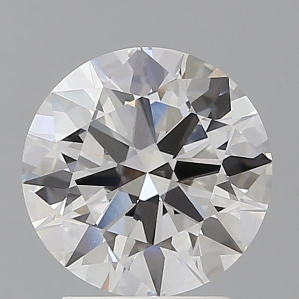 2.55 Carat Round Shaped, Ideal Cut, F Color, VVS2 Clarity, IGI Certified Lab Grown Diamond