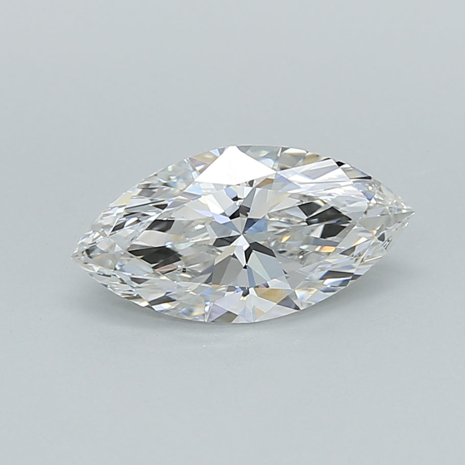 1.05 Carat Marquise Shaped, Ideal Cut, E Color, VVS2 Clarity, IGI Certified Lab Grown Diamond