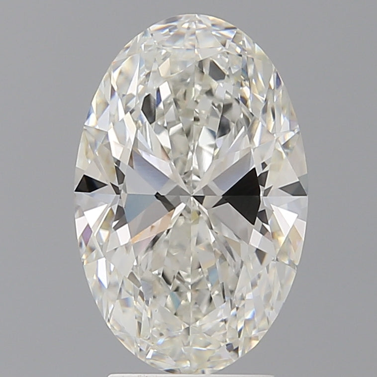 3.57 Carat Oval Shaped, Ideal Cut, G Color, VS1 Clarity, IGI Certified Lab Grown Diamond