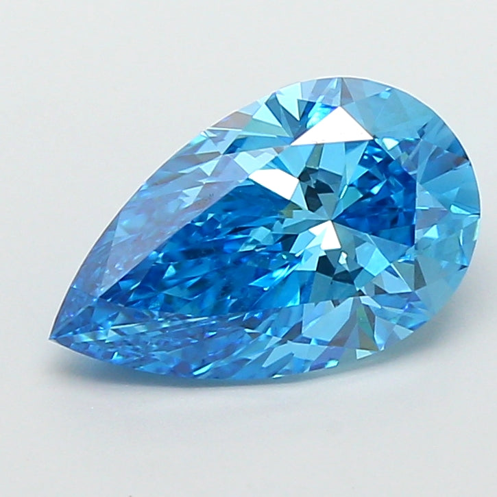 2.13 Carat Pear Shaped, Very Good Cut, VVS2 Clarity, IGI Certified Lab Grown Diamond