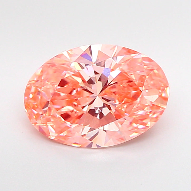3.01 Carat Oval Shaped, Ideal Cut, VS2 Clarity, IGI Certified Lab Grown Diamond