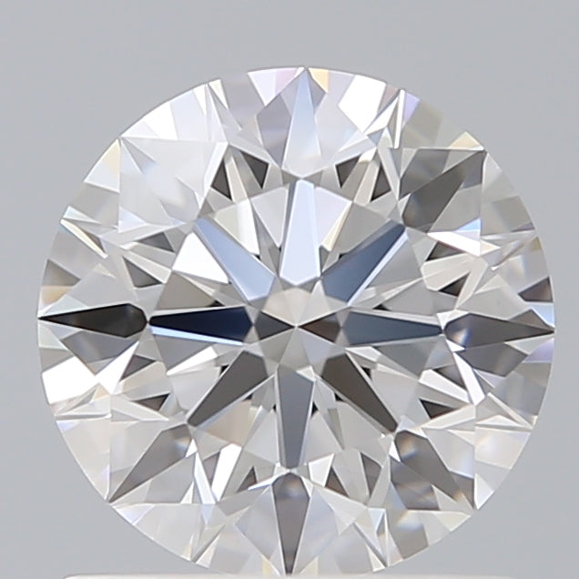 1.21 Carat Round Shaped, Ideal Cut, D Color, VVS2 Clarity, IGI Certified Lab Grown Diamond