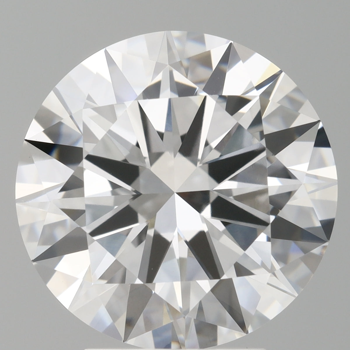 4.00 Carat Round Shaped, Excellent Cut, E Color, VVS2 Clarity, IGI Certified Lab Grown Diamond