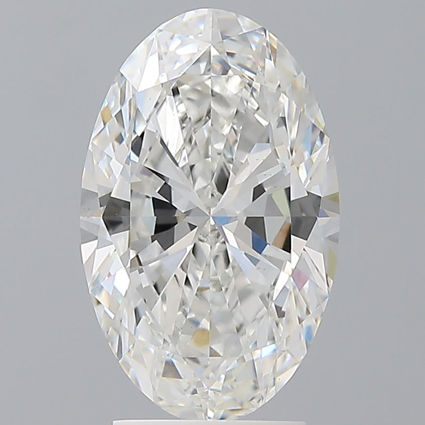 3.10 Carat Oval Shaped, Ideal Cut, F Color, VS1 Clarity, IGI Certified Lab Grown Diamond