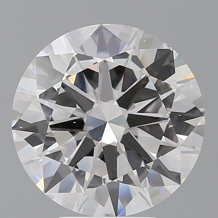 5.50 Carat Round Shaped, Excellent Cut, E Color, VS2 Clarity, IGI Certified Lab Grown Diamond