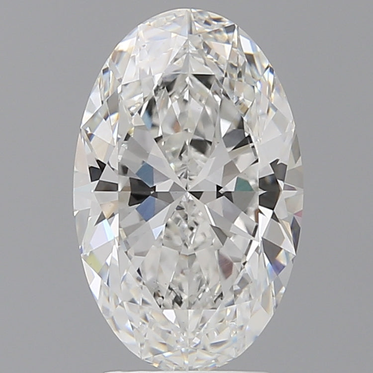 3.59 Carat Oval Shaped, Ideal Cut, E Color, VVS2 Clarity, IGI Certified Lab Grown Diamond