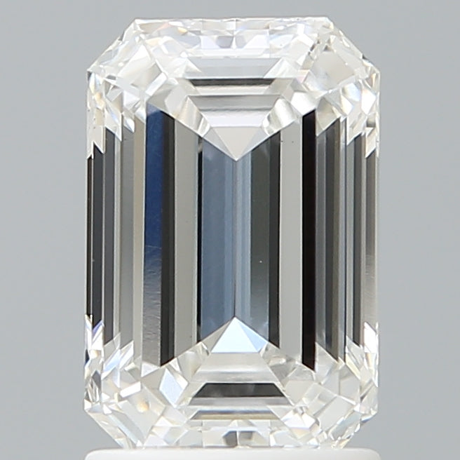 1.93 Carat Emerald Shaped, Ideal Cut, F Color, VS1 Clarity, IGI Certified Lab Grown Diamond