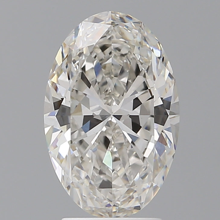 3.10 Carat Oval Shaped, Ideal Cut, F Color, VVS2 Clarity, IGI Certified Lab Grown Diamond