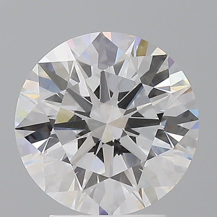 3.05 Carat Round Shaped, Ideal Cut, E Color, VVS2 Clarity, IGI Certified Lab Grown Diamond