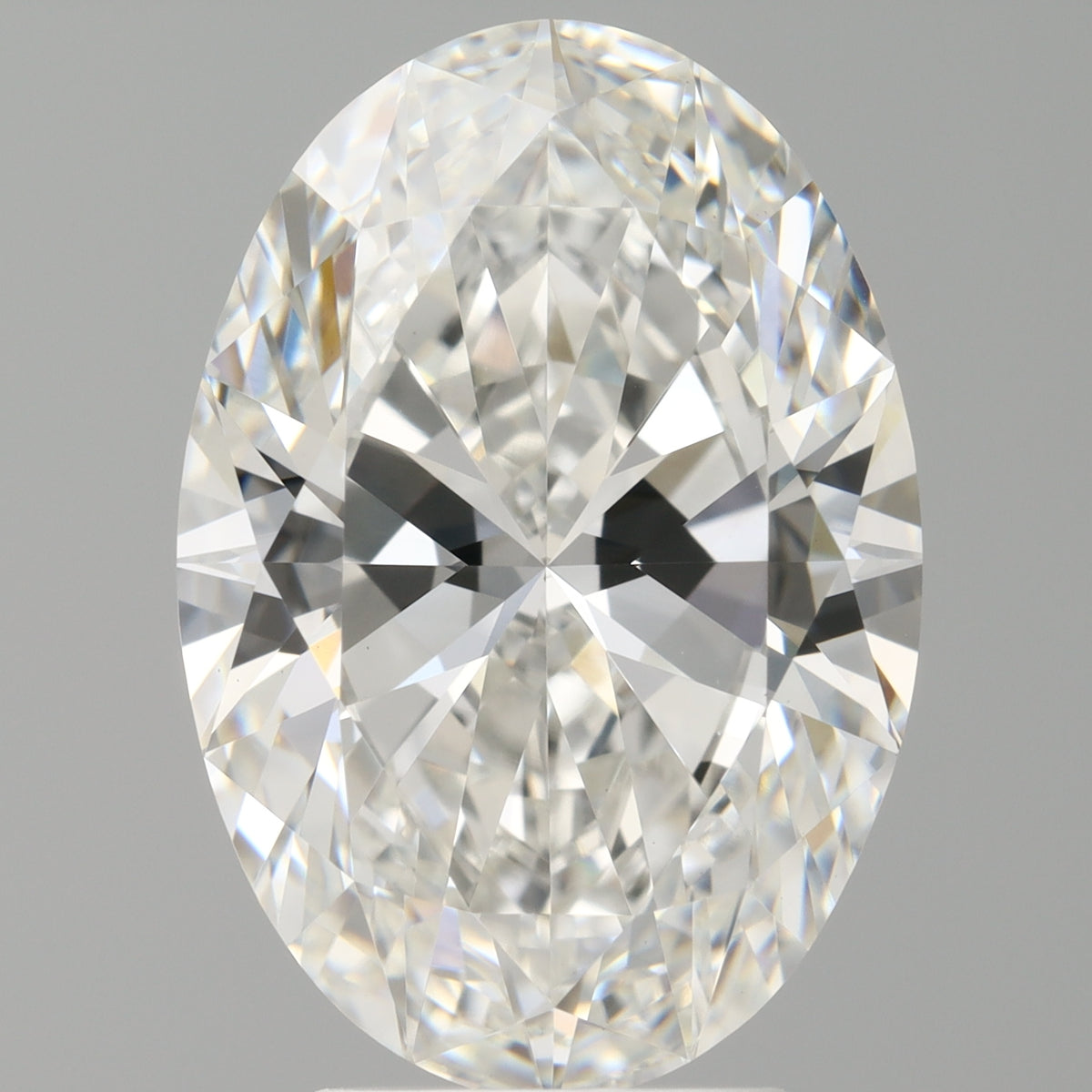4.53 Carat Oval Shaped, Ideal Cut, F Color, VVS2 Clarity, IGI Certified Lab Grown Diamond