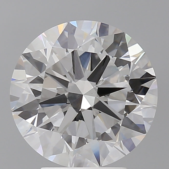 4.02 Carat Round Shaped, Excellent Cut, E Color, VS1 Clarity, IGI Certified Lab Grown Diamond