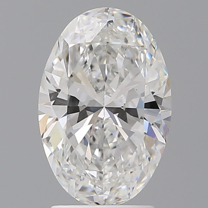 2.60 Carat Oval Shaped, Ideal Cut, E Color, VS1 Clarity, IGI Certified Lab Grown Diamond