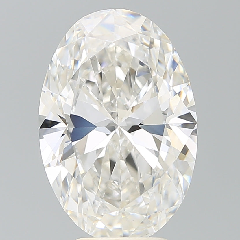 5.36 Carat Oval Shaped, Ideal Cut, G Color, VS1 Clarity, IGI Certified Lab Grown Diamond