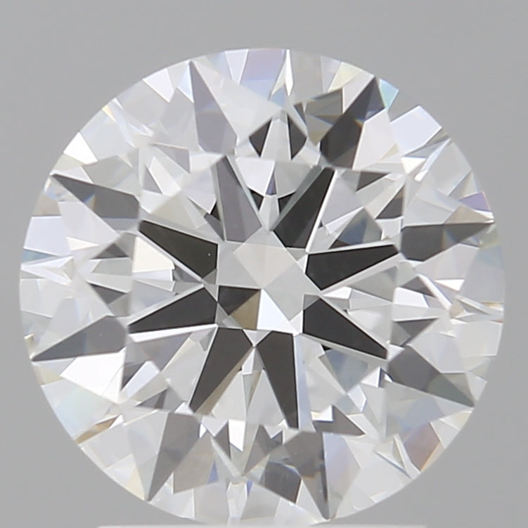 2.52 Carat Round Shaped, Ideal Cut, E Color, VVS2 Clarity, IGI Certified Lab Grown Diamond