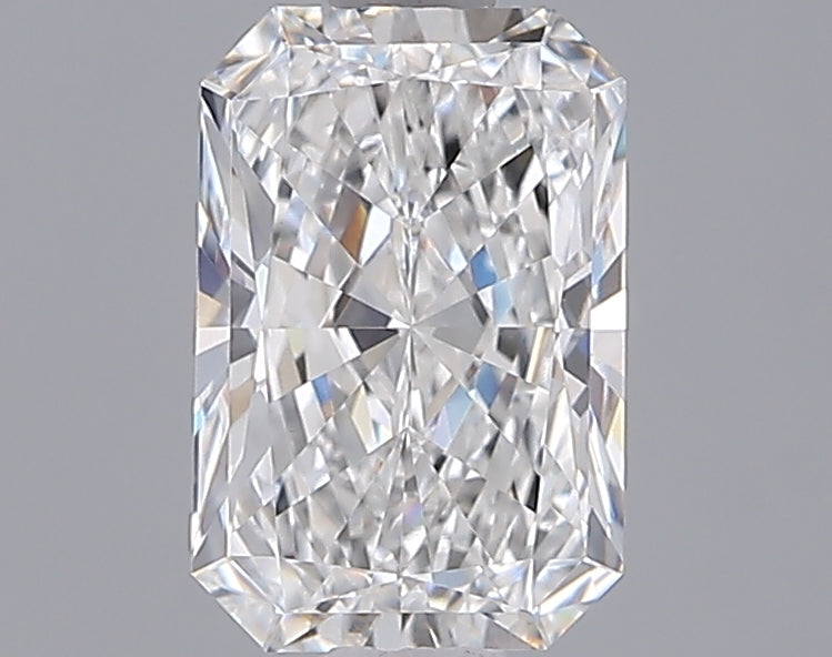 1.50 Carat Radiant Shaped, Ideal Cut, D Color, VVS1 Clarity, IGI Certified Lab Grown Diamond