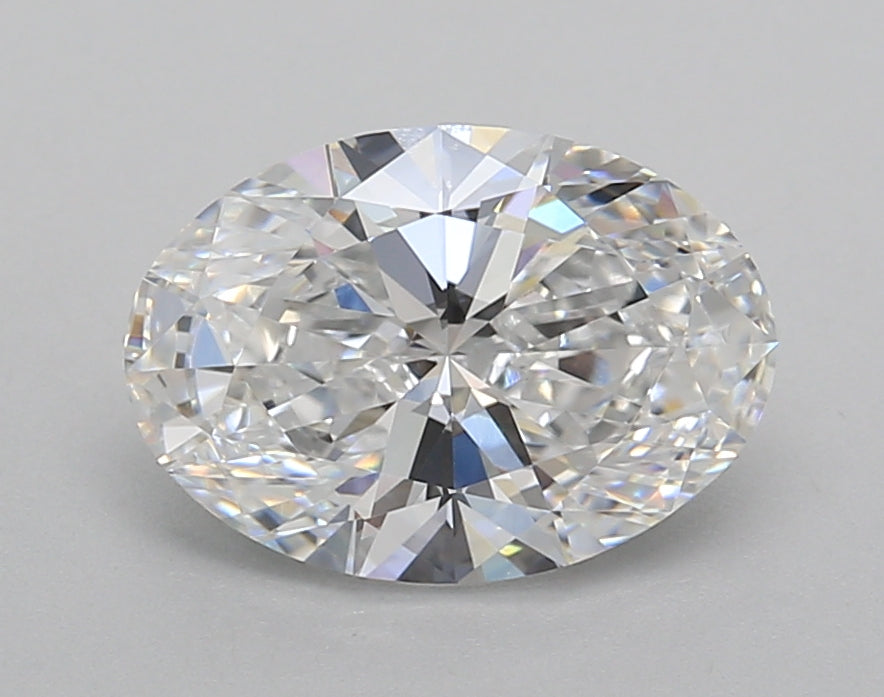 2.03 Carat Oval Shaped, Excellent Cut, F Color, VVS2 Clarity, IGI Certified Lab Grown Diamond
