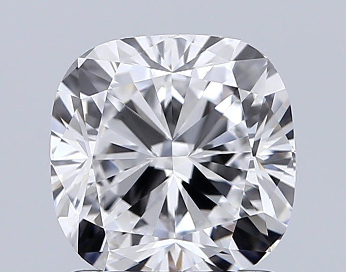 1.53 Carat Cushion Shaped, Very Good Cut, D Color, VVS2 Clarity, IGI Certified Lab Grown Diamond