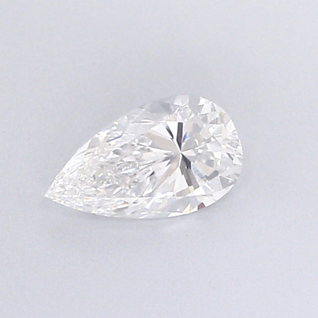 0.54 Carat Pear Shaped, Very Good Cut, E Color, VVS2 Clarity, IGI Certified Lab Grown Diamond